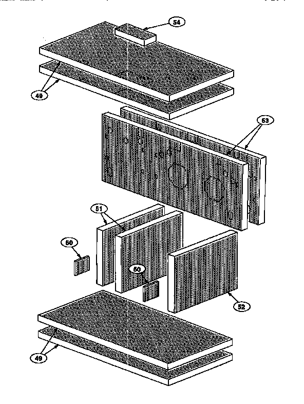 Thermador PRSE48-6GD main oven can support diagram