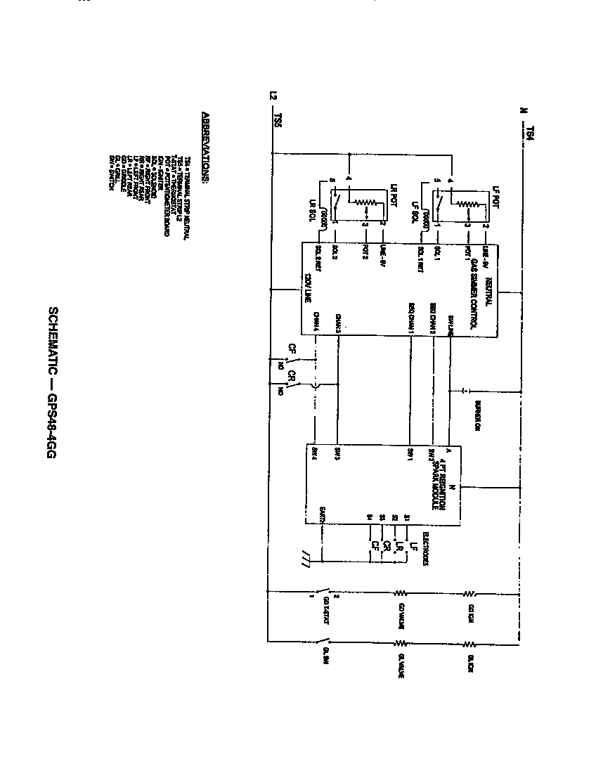 Thermador GPS486GLS page 26 (gps484ggs) (gps486gds) (gps486gls) diagram