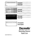 Thermador WD24QW cover diagram