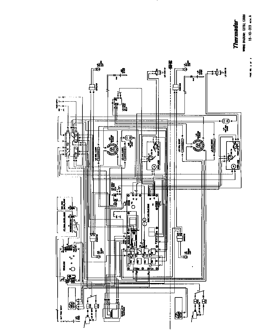 Thermador C301UW wiring diagram diagram