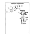 Thermador CM301S convection motor assembly diagram