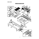 Thermador CGB36RU inner burner box diagram