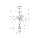 LG WT5270CW tub assembl diagram