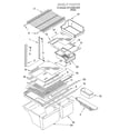 Whirlpool 2ET18GMXJW00 shelf/lit/optional diagram