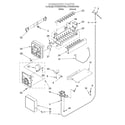 Whirlpool 4YED25DQFW03 ice maker/optional diagram