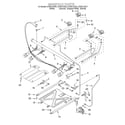 Whirlpool SF387LEGW7 manifold diagram