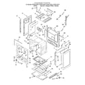 Whirlpool SF387LEGW7 chassis diagram