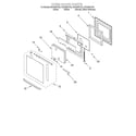 Whirlpool GSC308PJS2 oven door diagram