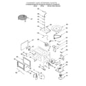 Whirlpool GSC308PJS2 cabinet and stirrer diagram