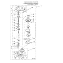 KitchenAid KAWS700JT1 gearcase diagram