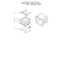 Whirlpool RBD305PDT11 internal oven diagram