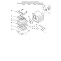 KitchenAid KEMS377GWH3 internal oven diagram