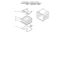 Whirlpool RBD306PDB11 internal oven diagram