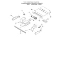 Whirlpool RBD306PDB11 top venting/optional diagram