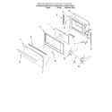 KitchenAid KEMS378GSS3 microwave door/optional diagram