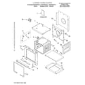 Whirlpool RBD245PDT11 lower oven/literature diagram
