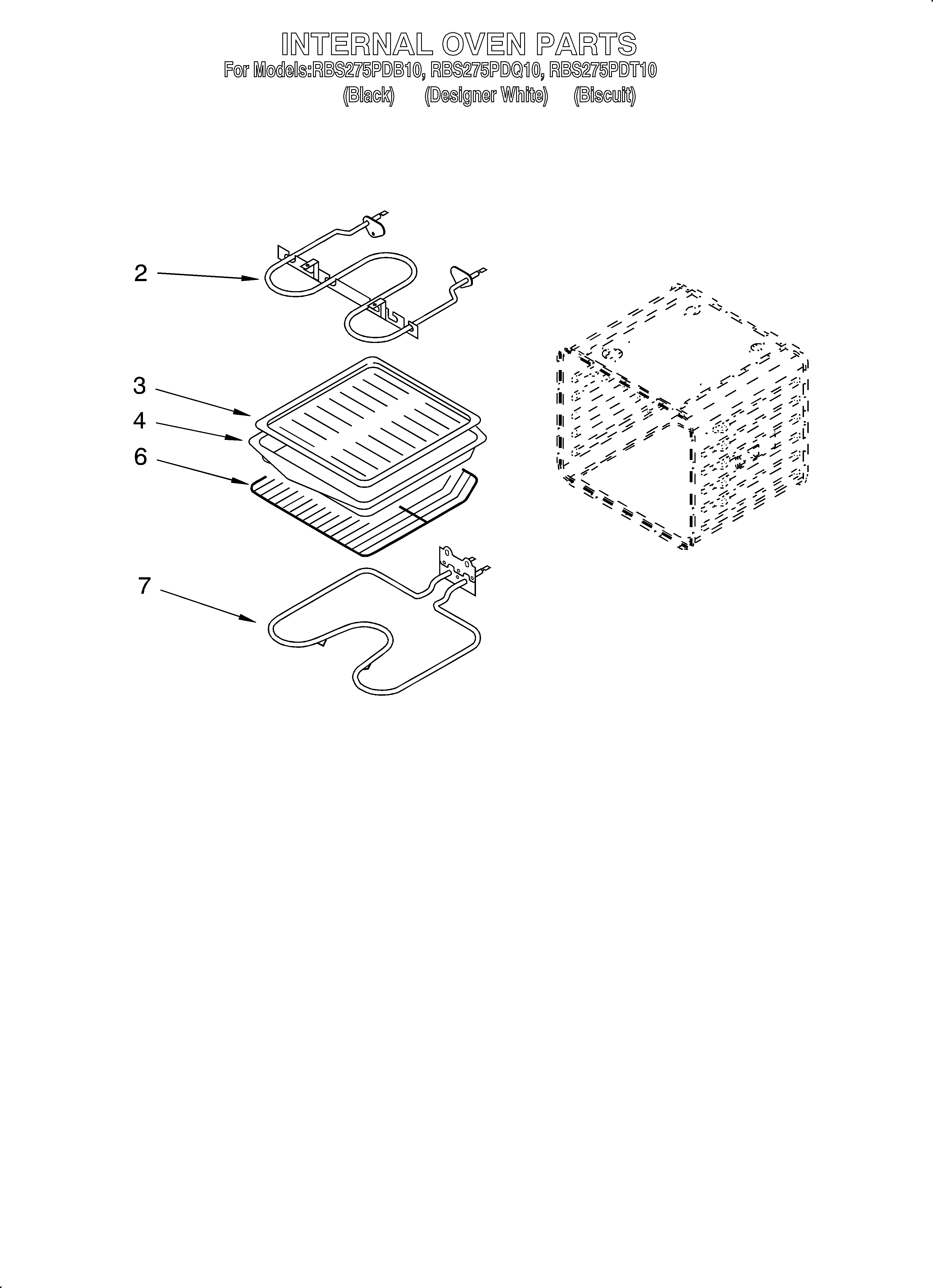 Whirlpool RBS275PDQ10 internal oven diagram