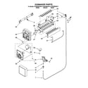 KitchenAid KTRS22MJBT01 icemaker diagram