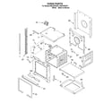 Whirlpool RS610PXGV7 oven diagram