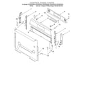 Whirlpool SF315PEGW6 control panel diagram