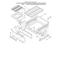 Whirlpool SF315PEGW6 broiler diagram