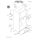 Whirlpool ET8NHMXKQ00 cabinet/literature diagram