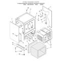 KitchenAid KESC307HBS1 oven chassis diagram