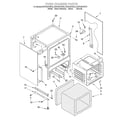 KitchenAid KESC307HBL3 oven chassis diagram