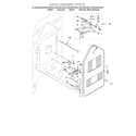 KitchenAid KERC507HWH0 rear chassis diagram