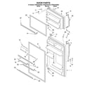 Whirlpool ET8WTKXKT00 door diagram