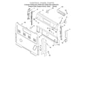 Whirlpool GR396LXGT2 control panel diagram