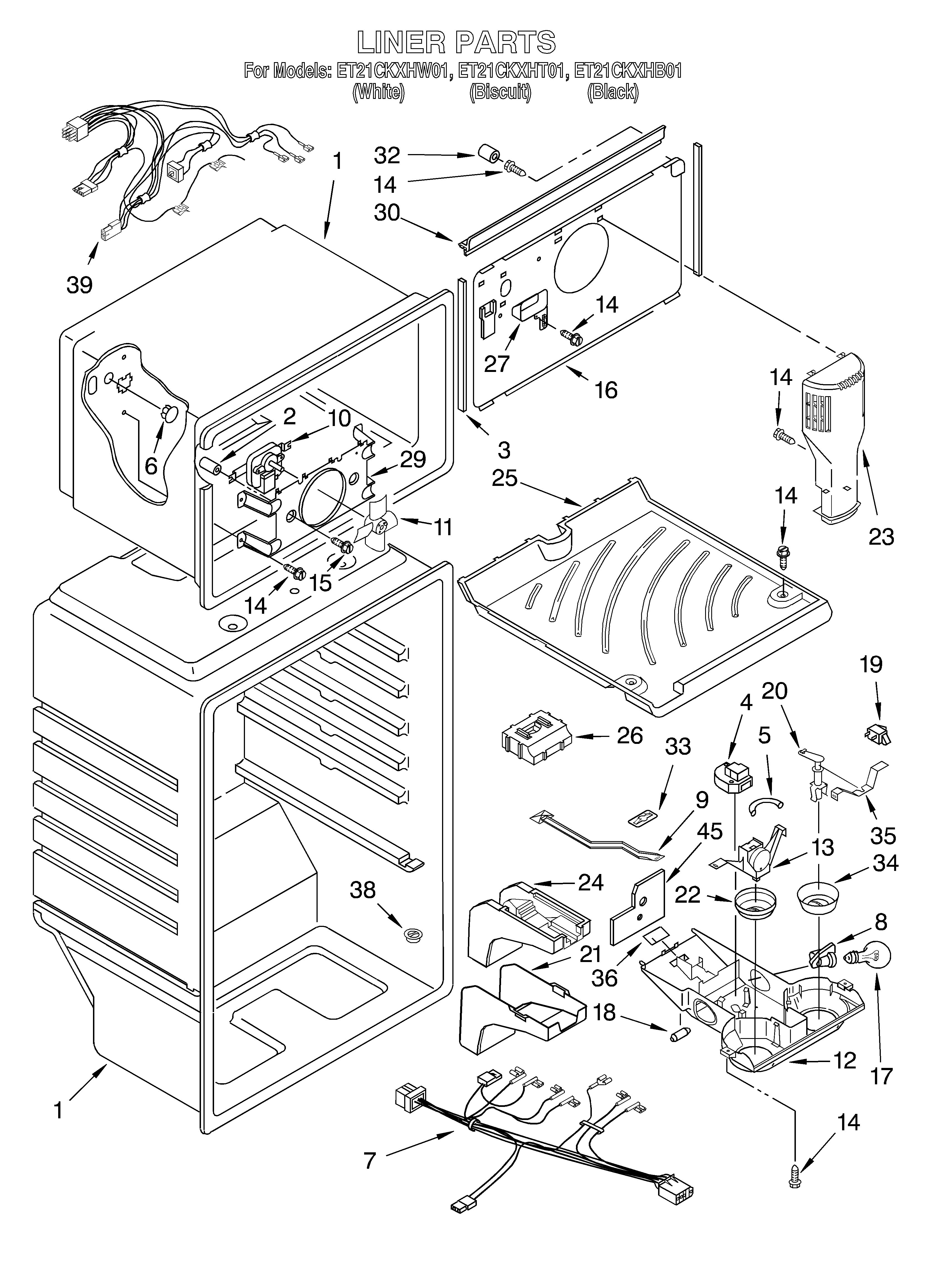 Whirlpool ET21CKXHT01 liner diagram