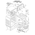 Whirlpool ET1FTKXKQ00 liner diagram