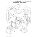 Whirlpool GBS277PDT7 oven/literature diagram