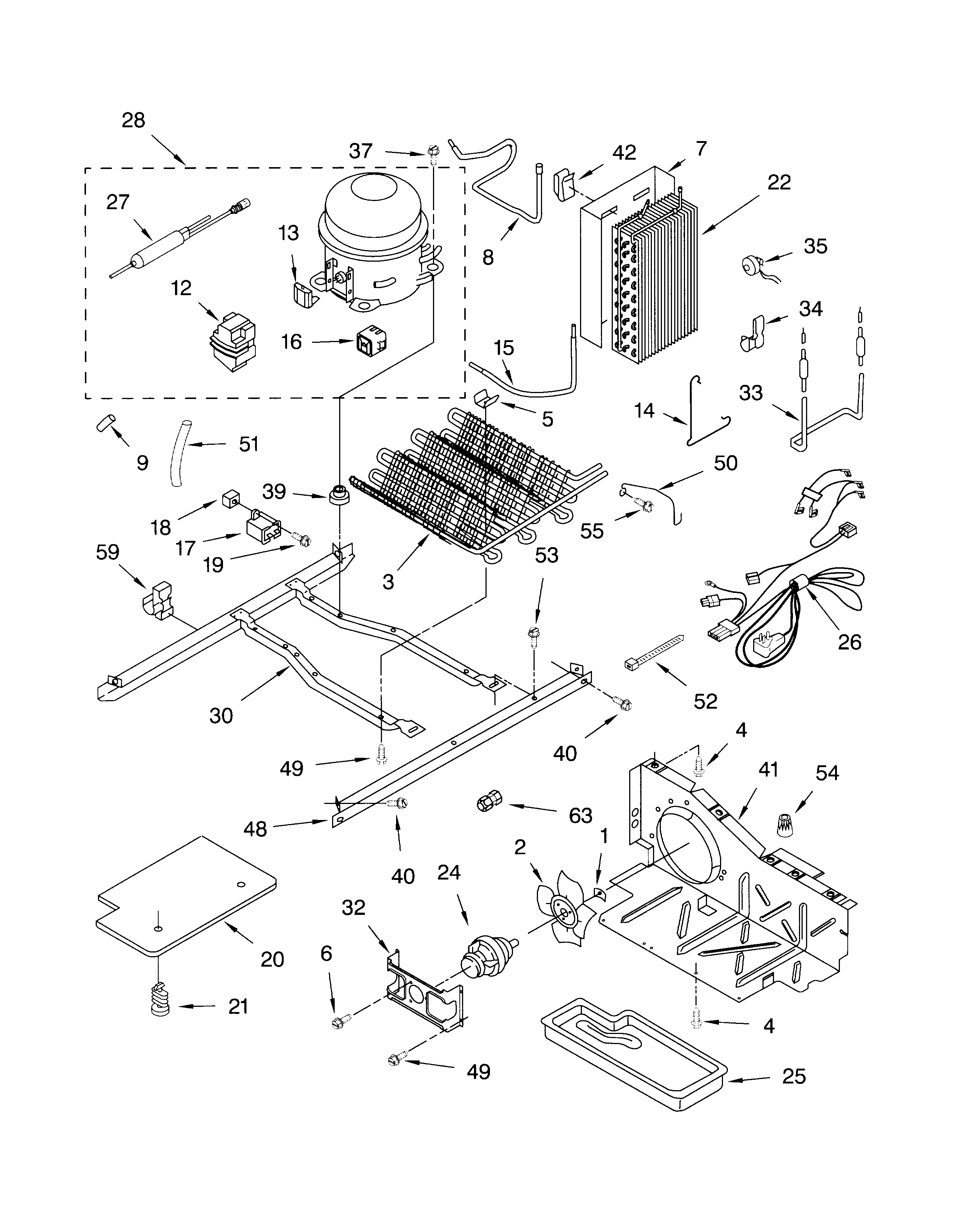 Whirlpool GS2SHGXKT01 unit diagram