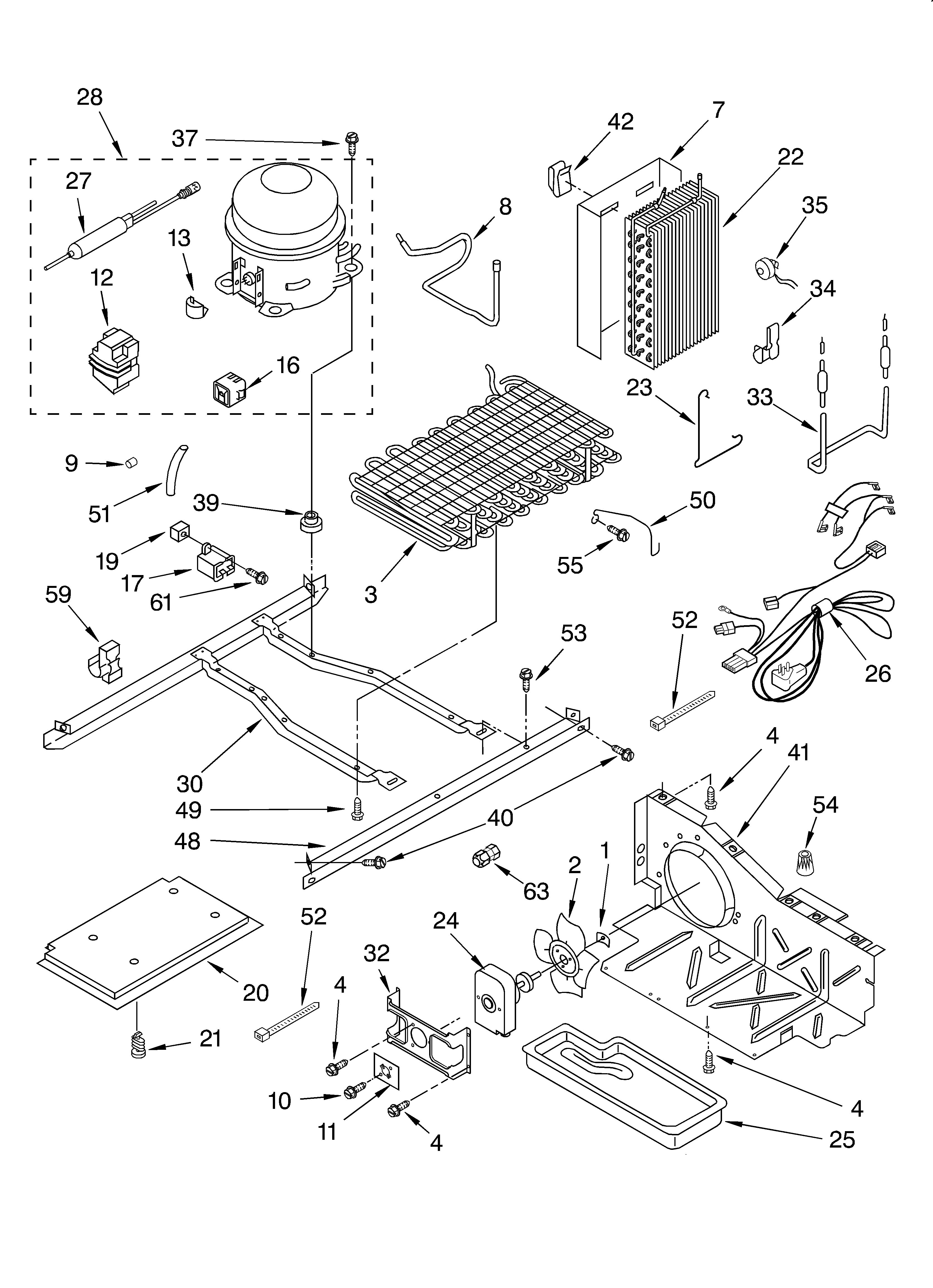 Whirlpool 7GD27DIXHS00 unit diagram