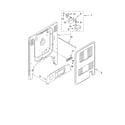 KitchenAid KGST307HBS5 rear chassis diagram