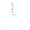 Whirlpool GC2000XE1 upper housing and flange diagram