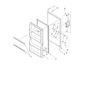 Whirlpool EV150FXKQ00 door diagram