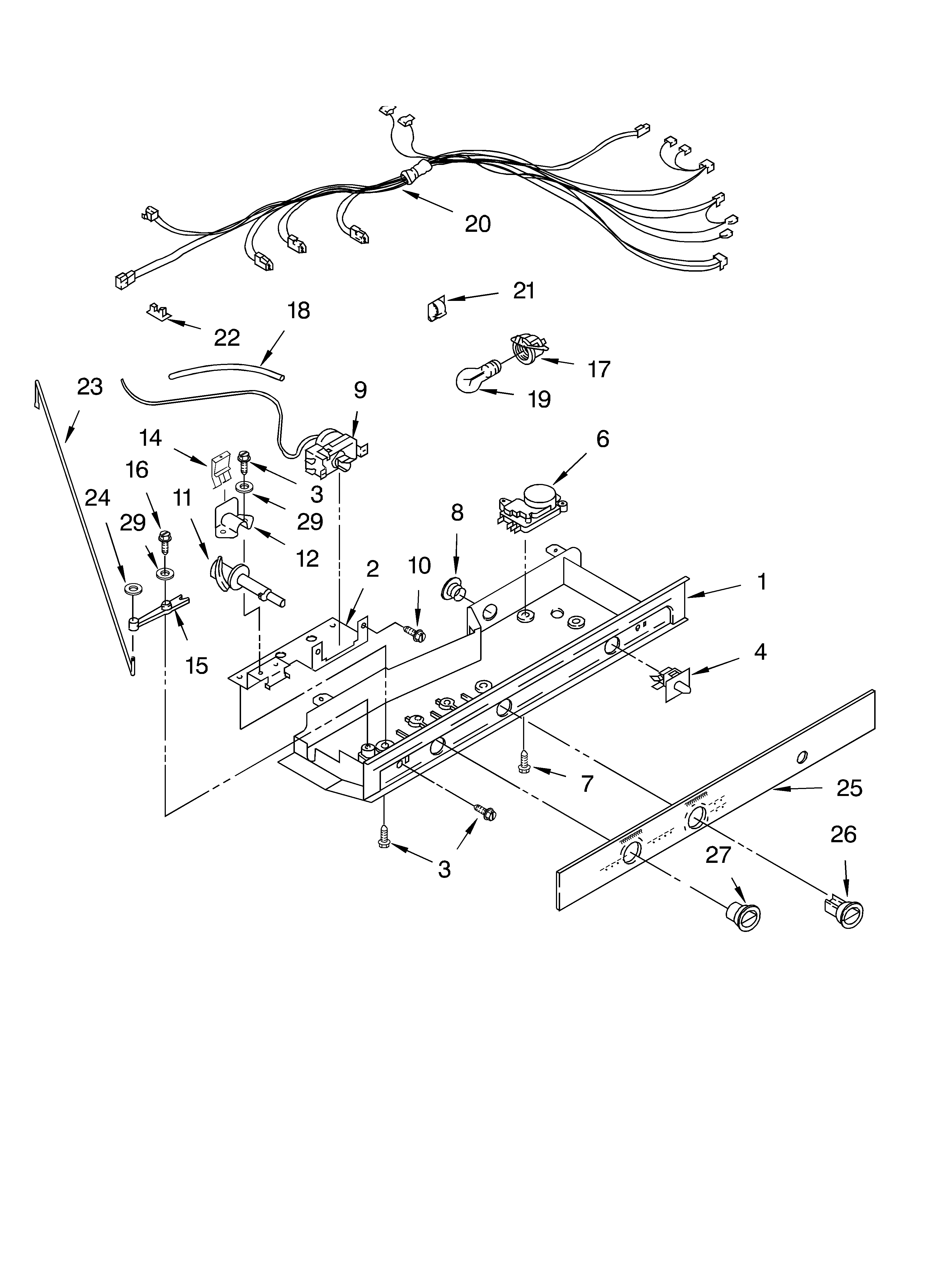 Crosley CS22AFXKQ00 control diagram