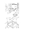 Whirlpool GSQ9611KQ1 machine base diagram