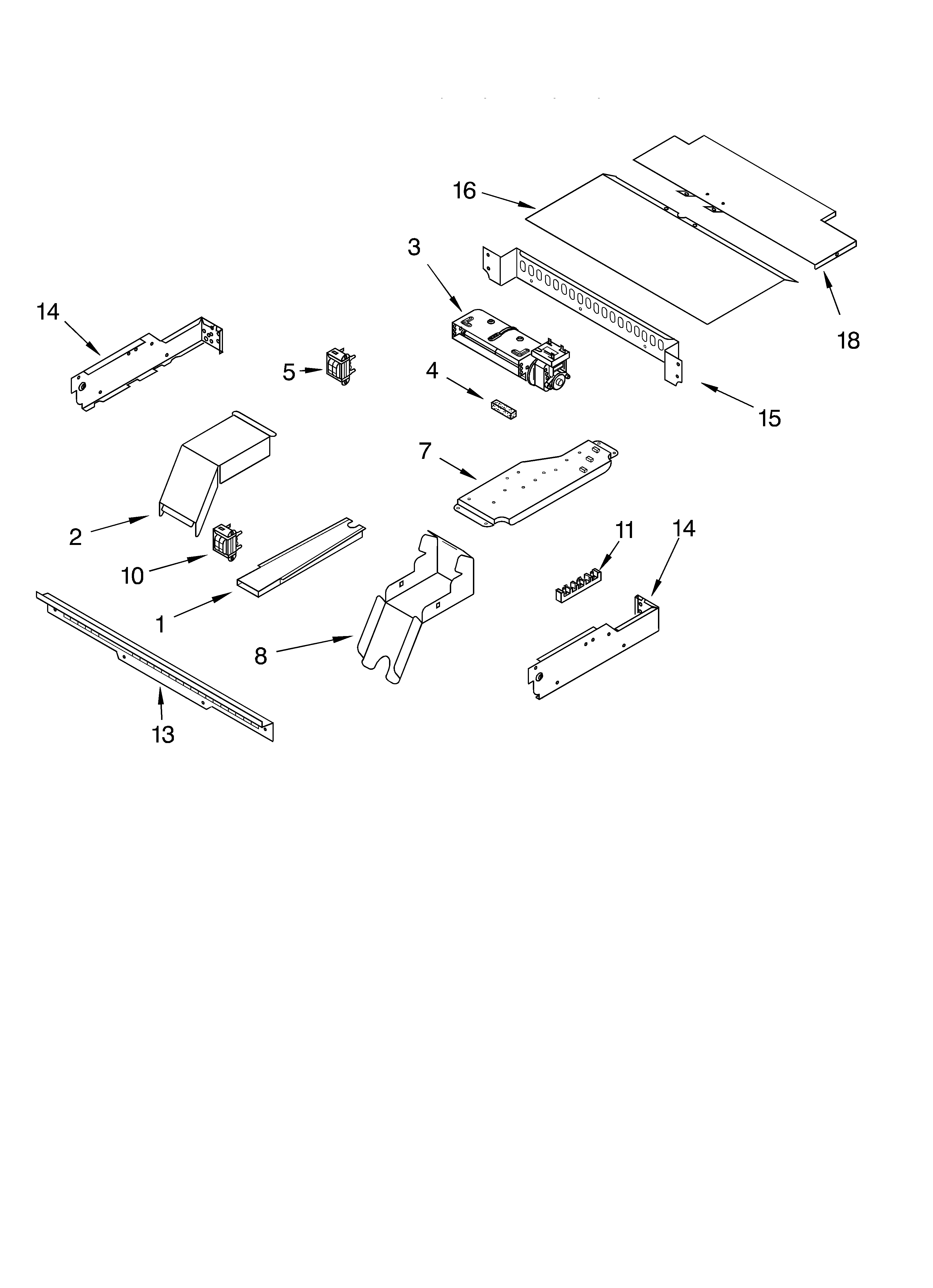 KitchenAid KEBC101KBL0 top venting diagram