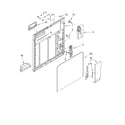Whirlpool DU950PWKQ0 inner door diagram