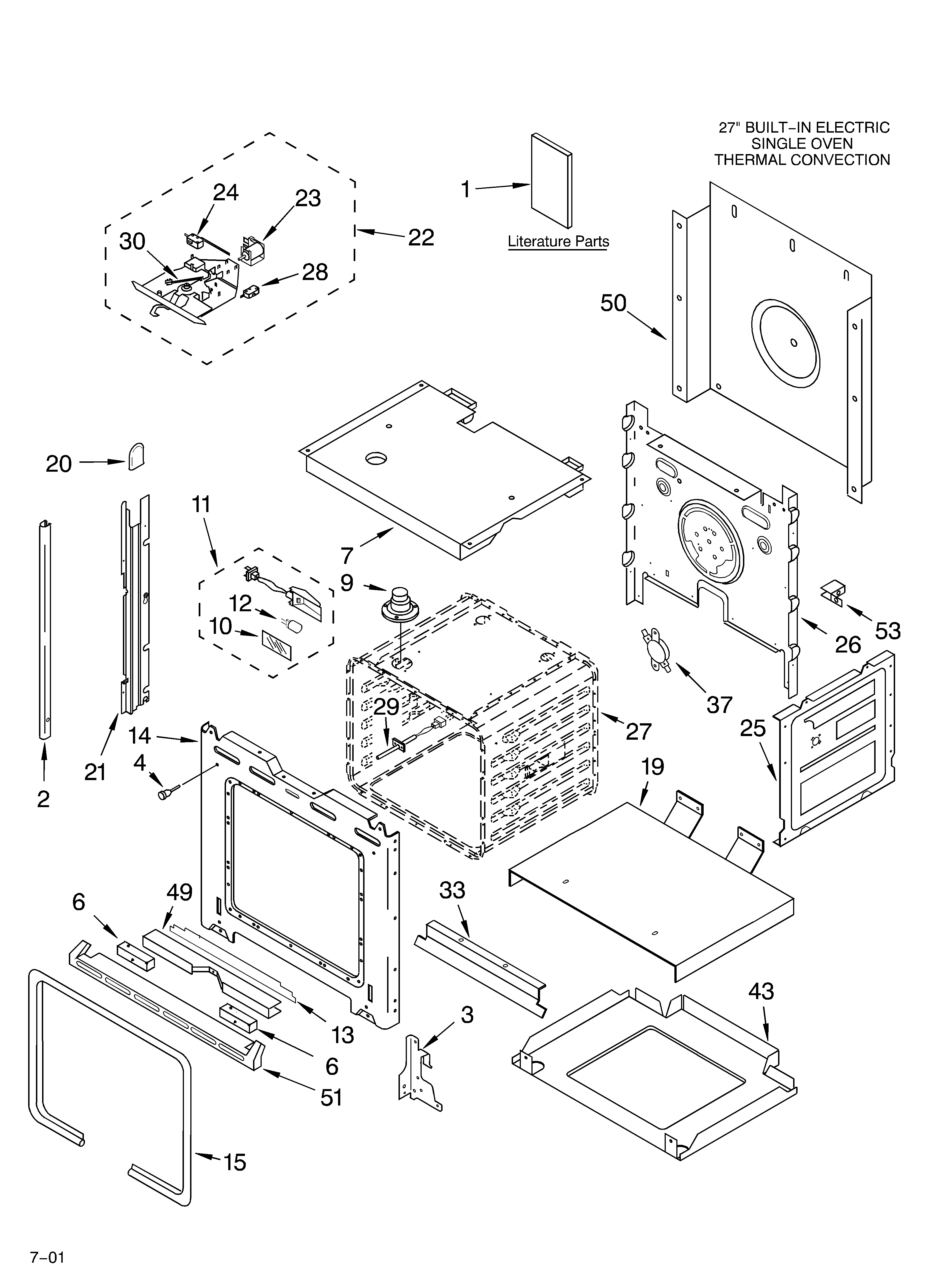 KitchenAid KEBC177KSS0 oven/literature diagram