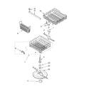 Whirlpool DU910PWKQ0 dishrack diagram