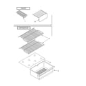 Whirlpool ET4WSKYKT00 shelf diagram