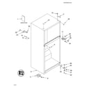 Whirlpool ET6WSMYKQ00 cabinet/literature diagram