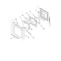 KitchenAid KEBC208KBT0 oven door diagram