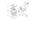 KitchenAid KEBS247DBL12 internal oven diagram