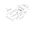 KitchenAid KEBS247DBL12 top venting diagram